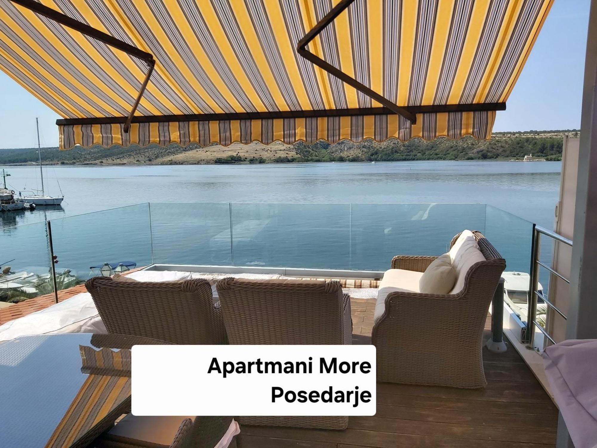 Luxury Apartment By The Sea With Private Whirlpool And Terrace 50M2 Posedarje Exterior foto